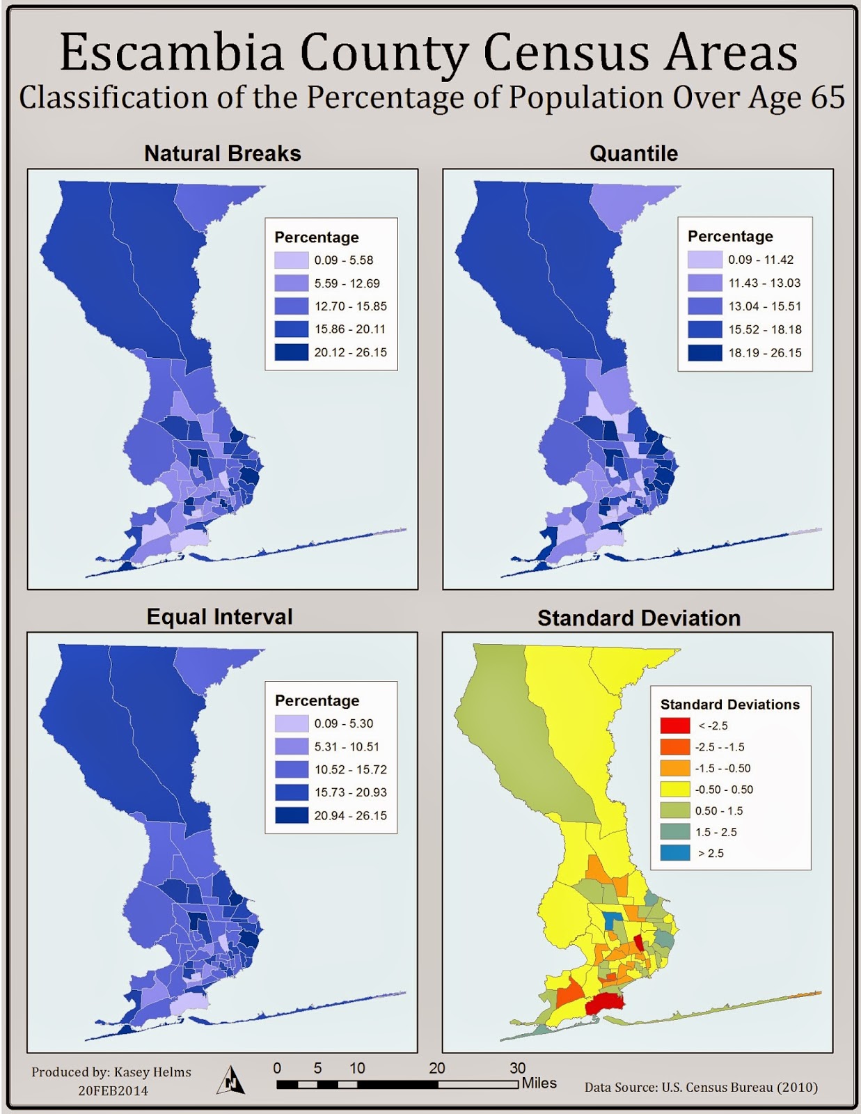 Kasey's GIS Adventure Module 6 Data Classification