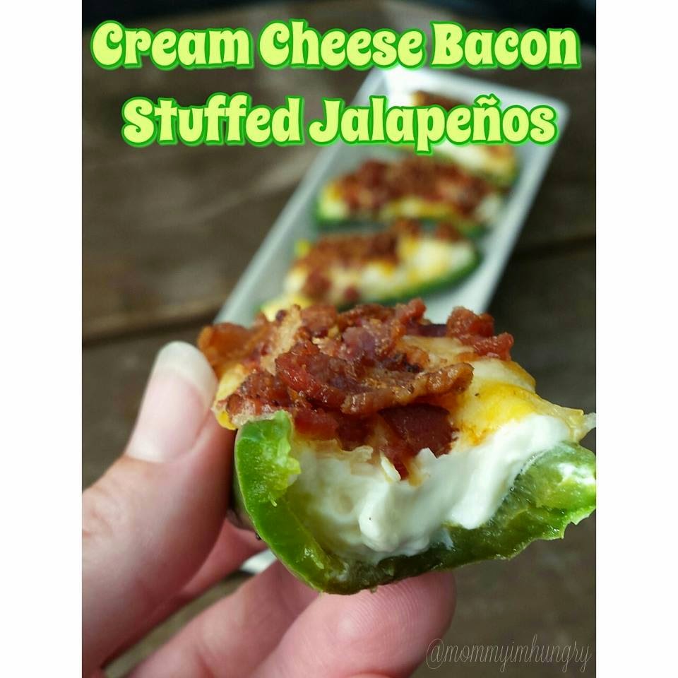 Cream Cheese & Bacon Stuffed Jalapeños Mommy? Im Hungry! Recipe Blog