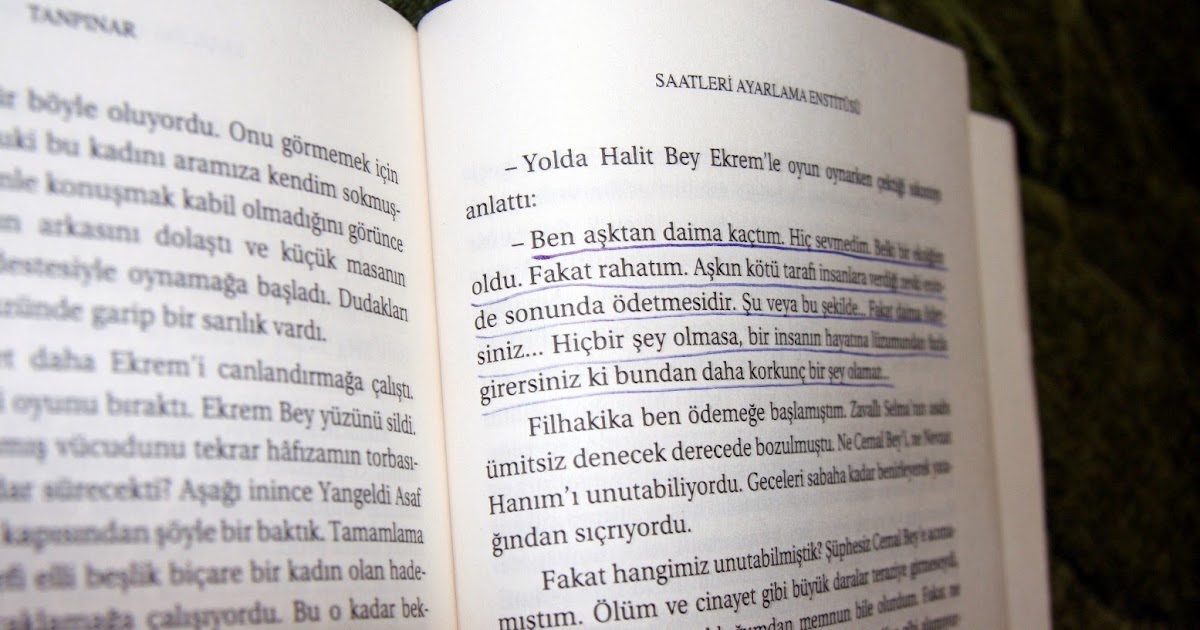 Dunyanin afede Hâli Saatleri Ayarlama Enstitusu Alintilar ASK