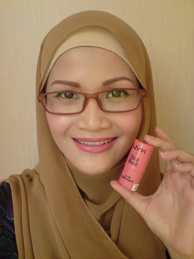 my simple review nyx stick blush in pink poppy my simple review nyx stick blush in pink poppy