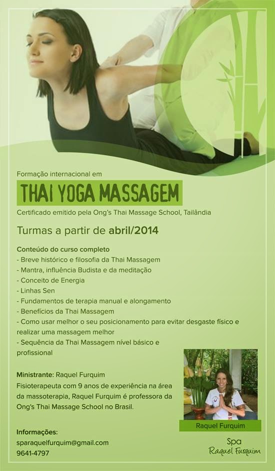 Curso de massagens