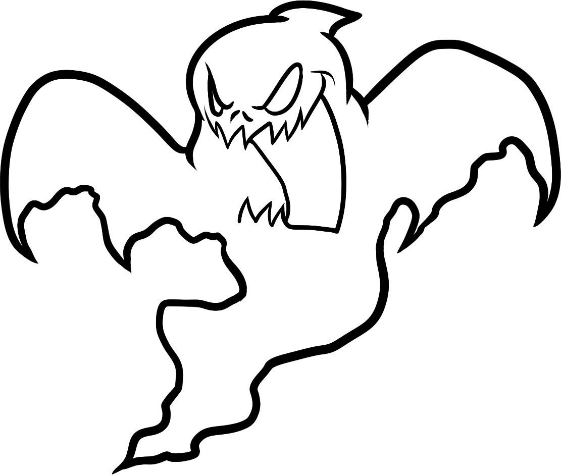 Coloring Pages: Ghosts Coloring Pages and Clip Art Free and Printable
