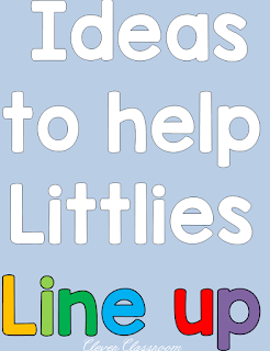 Ideas to Help Littlies Line up Ideas to Help Littlies Line up
