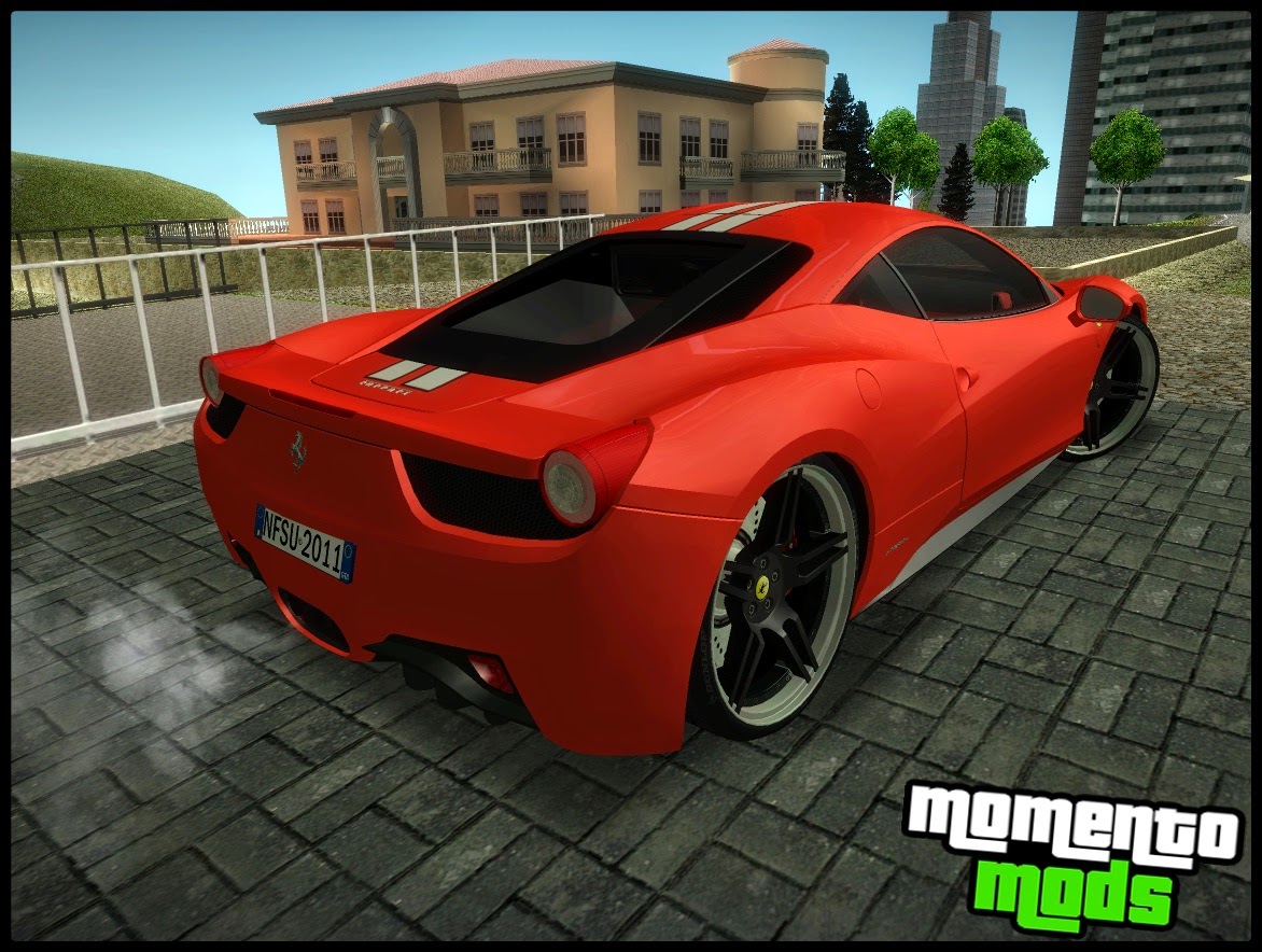 Ferrari 458 para GTA San Andreas