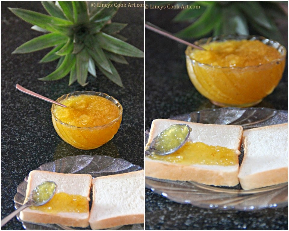 Pineapple Jam Lincy's Cook Art