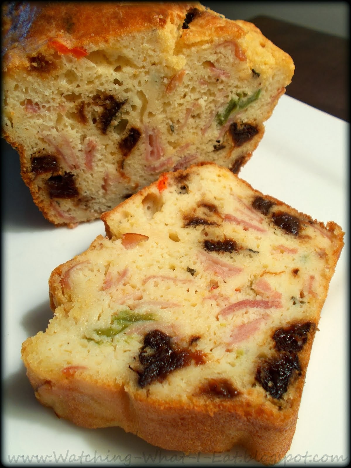 Watching What I Eat Savory & Sweet French Picnic Cake inspired by a