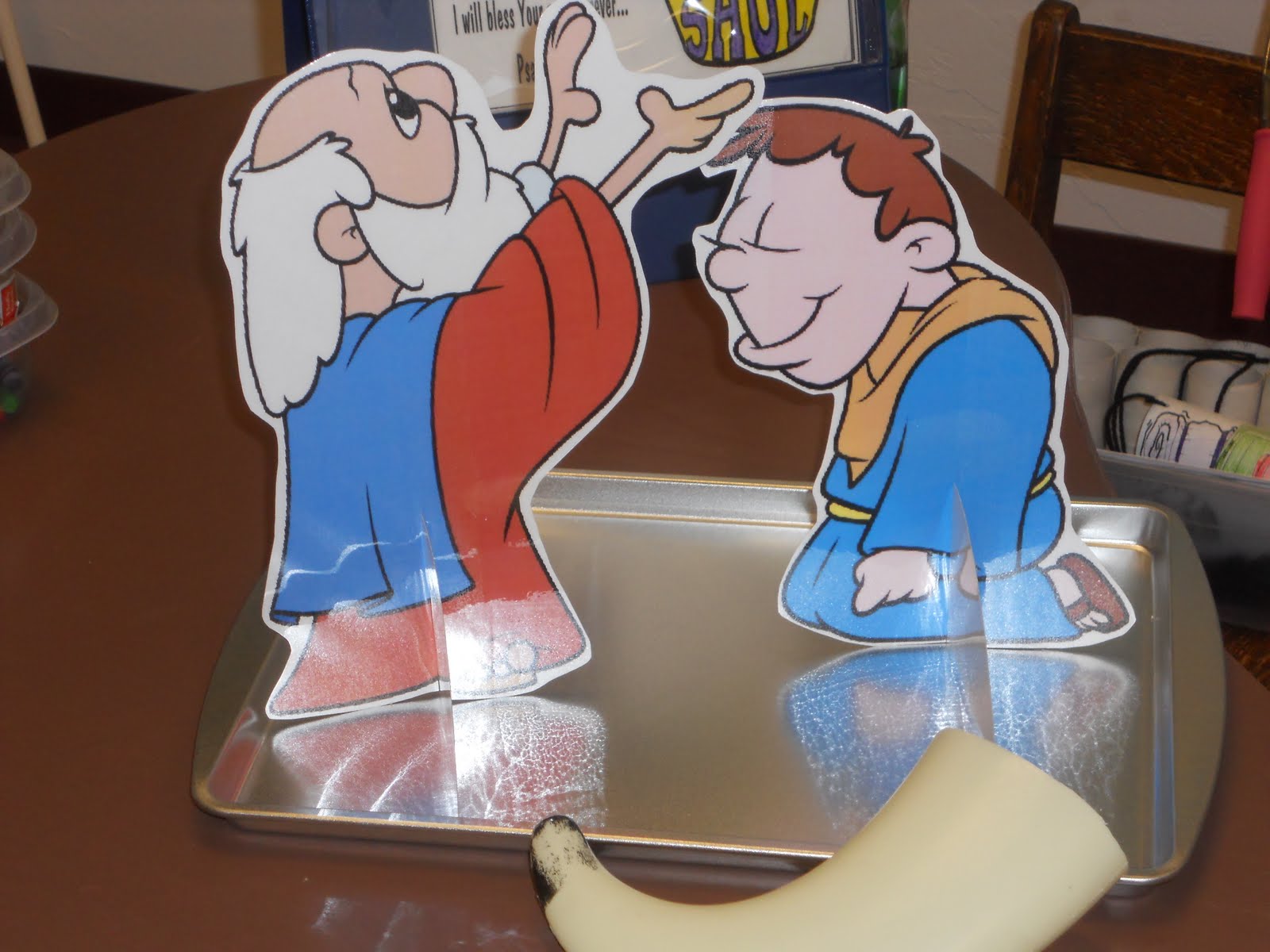 Hands On Bible Teacher Saul Anointed King of Hebrews by Samuel