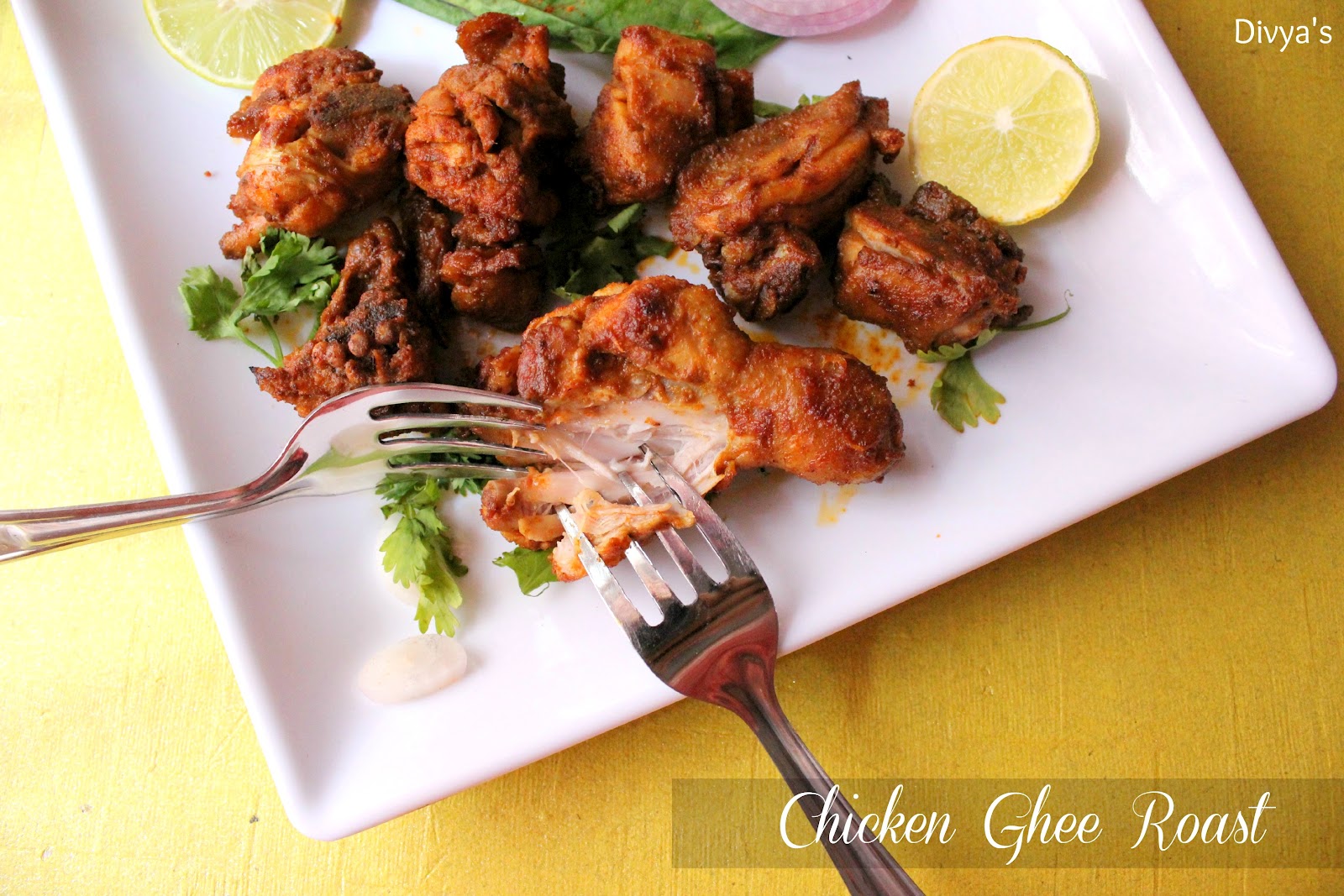 Chicken Ghee Roast Chicken Roast Low Fat Chicken Roast You Too