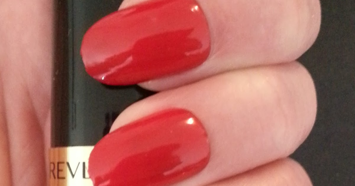 Revlon Red Nail Polish Color - wide 2