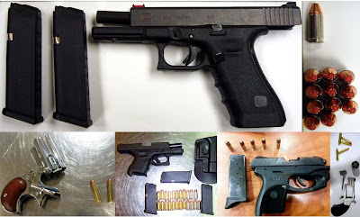 Guns Top to Bottom, Left to Right: CHS, BOI, MAF, ATL, FLL