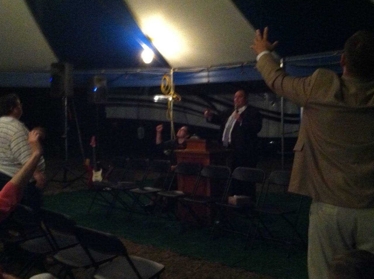 Mile Markers Tent Revival In Pictures Elba, Alabama