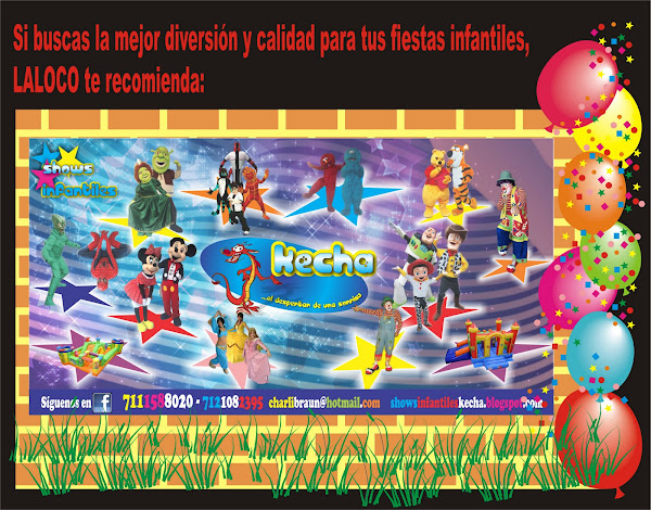 para tus fiestas infantiless