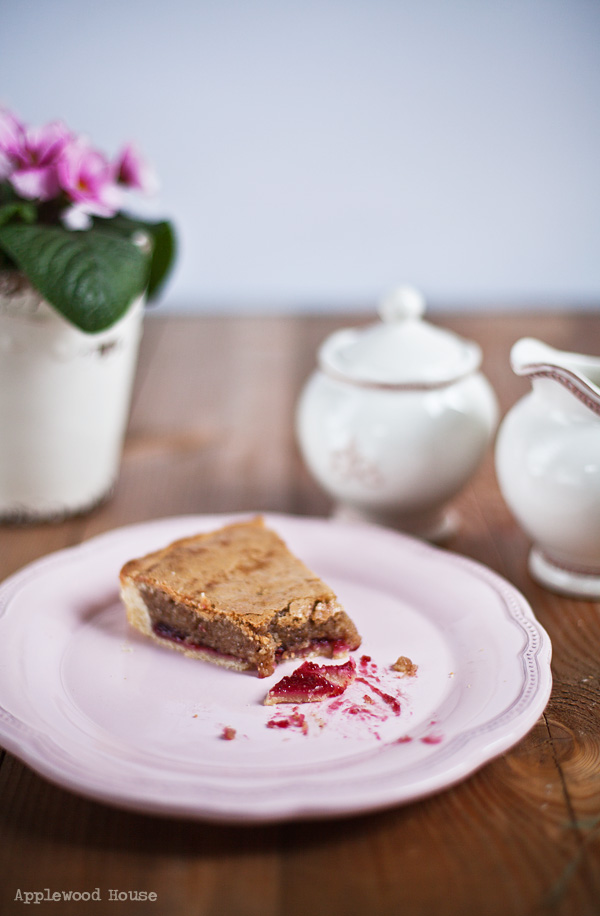 raspberry almond baking