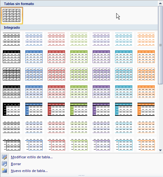 curso de word y excel ¿cuales son los pasos para insertar una tabla en