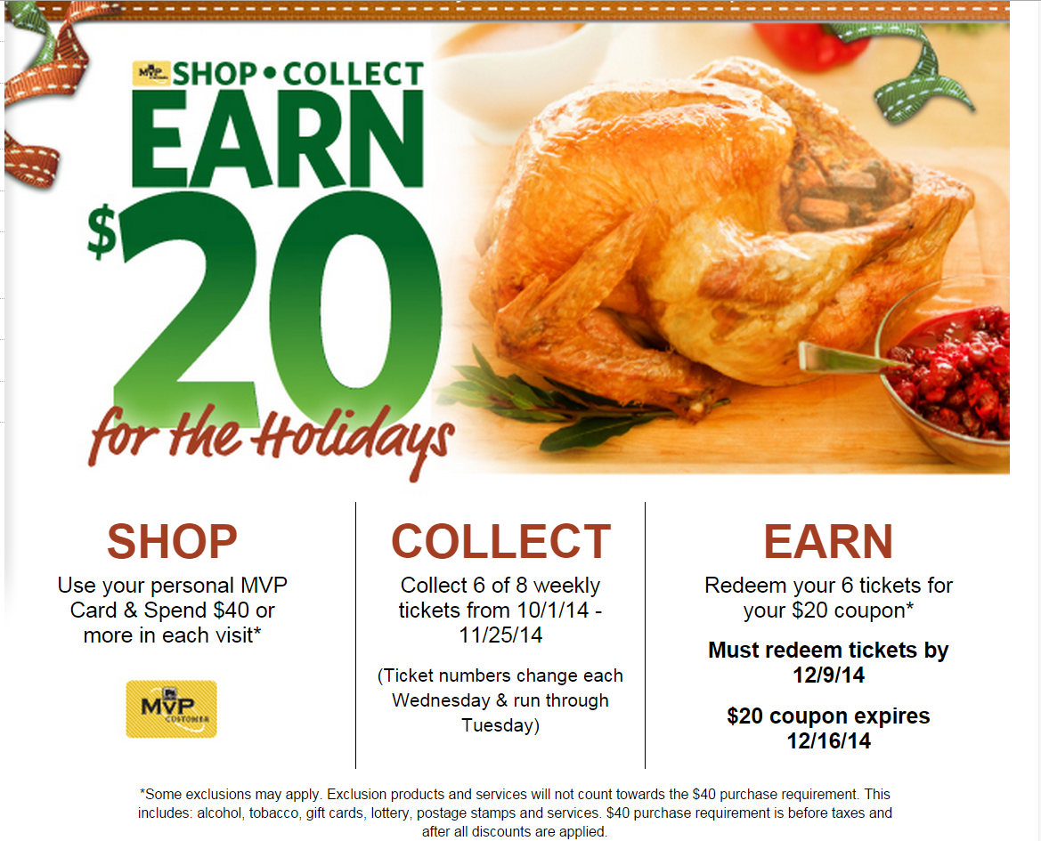Food Lion Holiday Shop & Earn Promo! Loudoun County Limbo