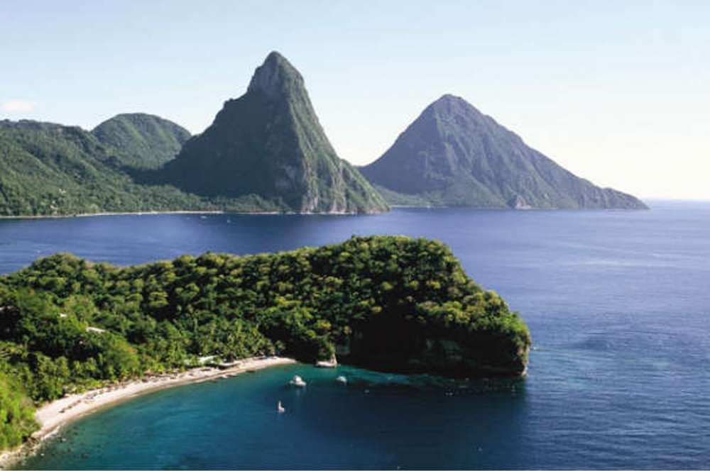 The Caribbean Guide Destination Saint Lucia Emerald Tooth from The