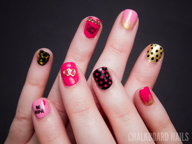 girly and gilded mix & match
