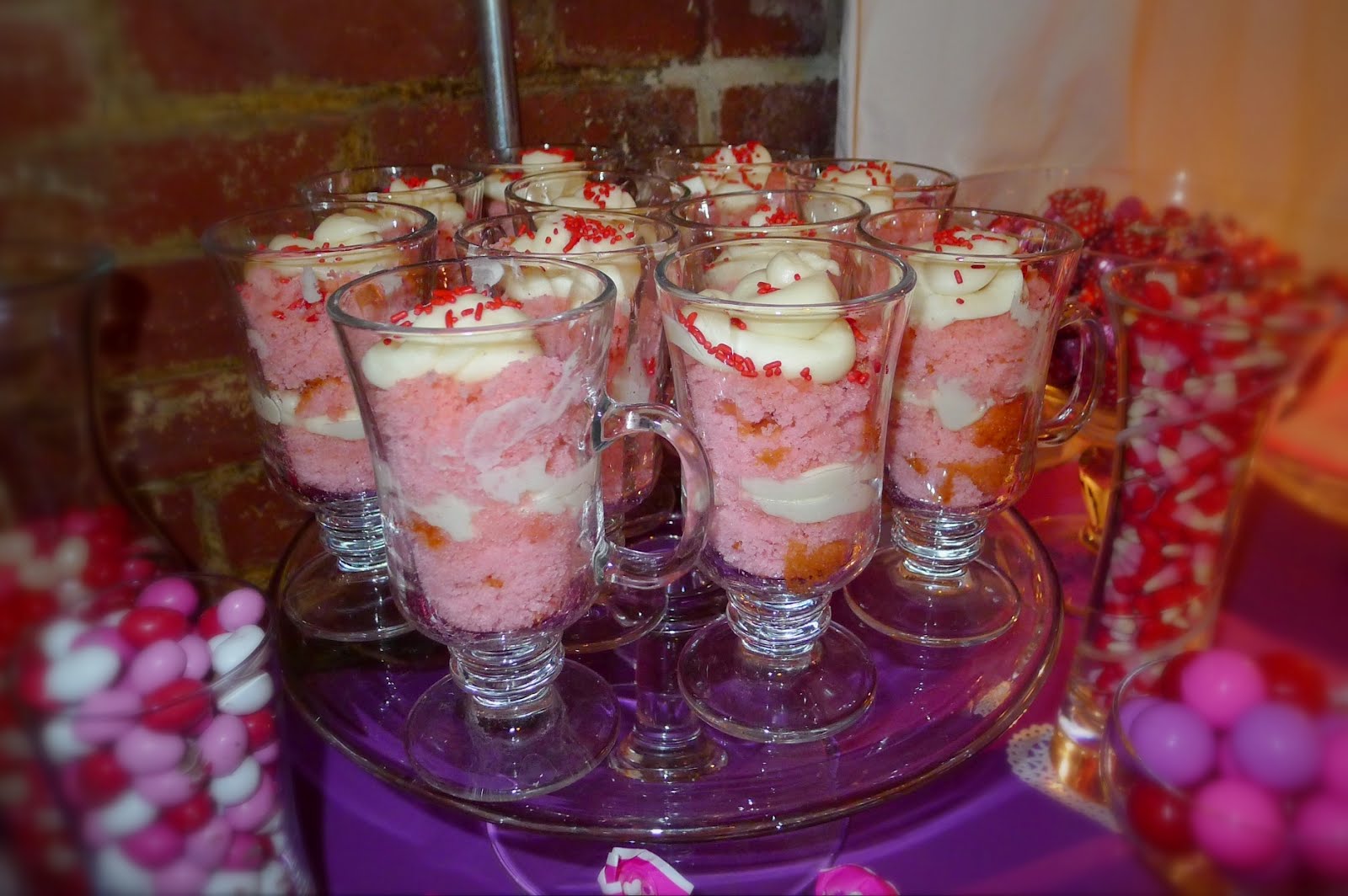 Misc Magenta Cake Cups