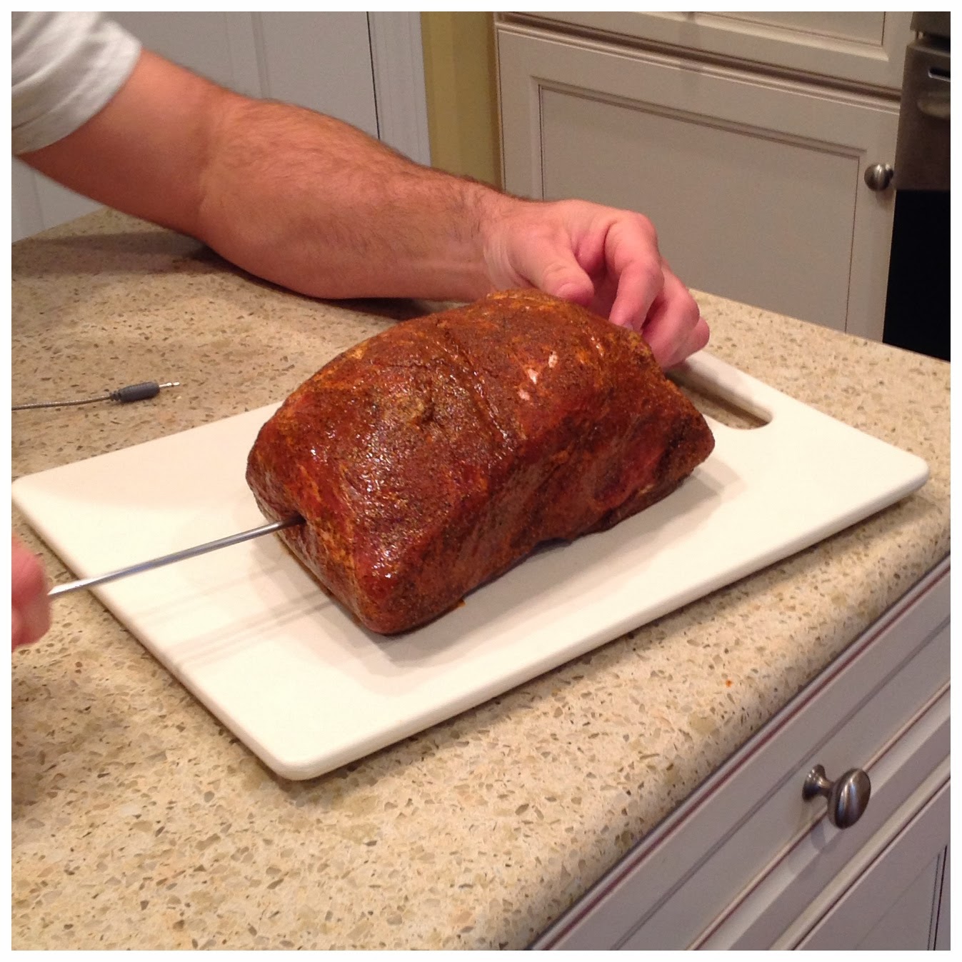 The Lowcountry Lady Big Green Egg Boston Butt