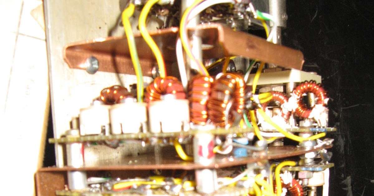 SV7CO CONSTRUCTIONS PRESELECTOR HF BANDS HOME MADE BY SV7CO