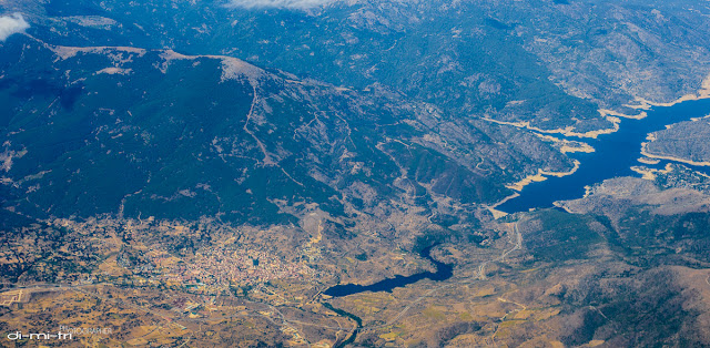 aerial view of Spain