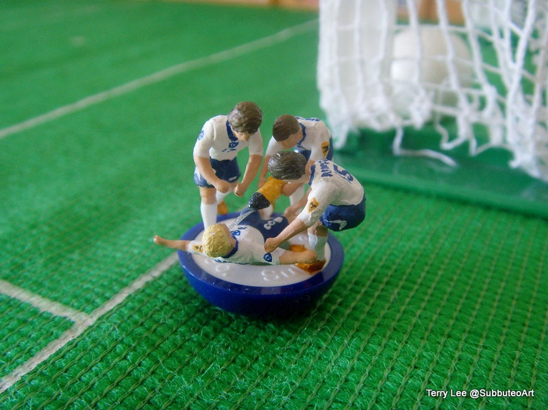 Same Old Subbuteo Brand New Kits Paul Gascoinge 'Dentist Chair