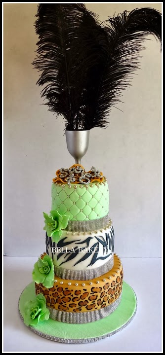 Fancy 40th Birthday Cake