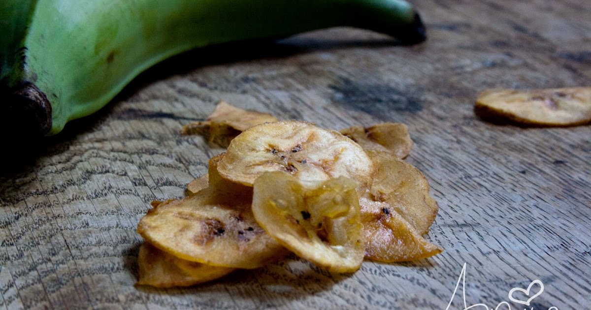 A fusion of flavors Homemade bananenchips