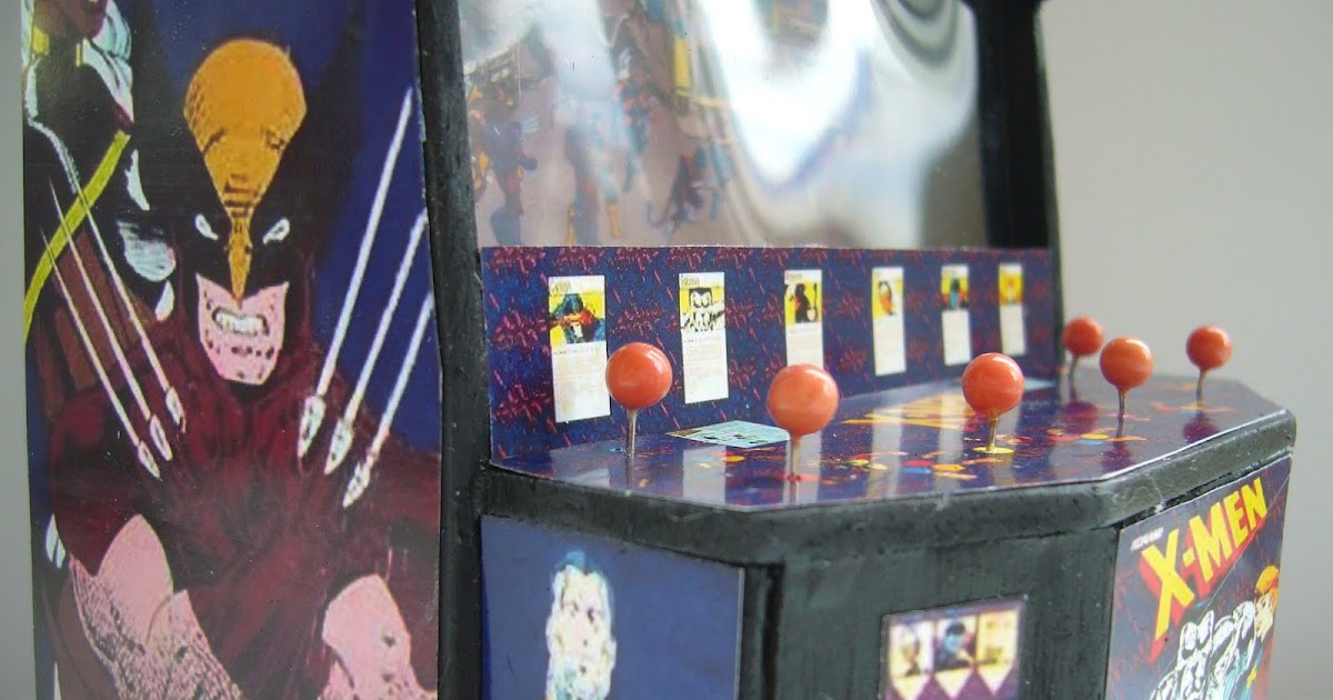 Retro Heart XMEN SIX PLAYER Arcade Model