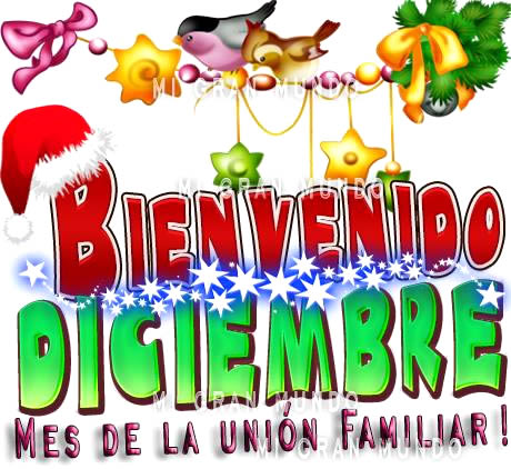 BIENVENIDO DICIEMBRE