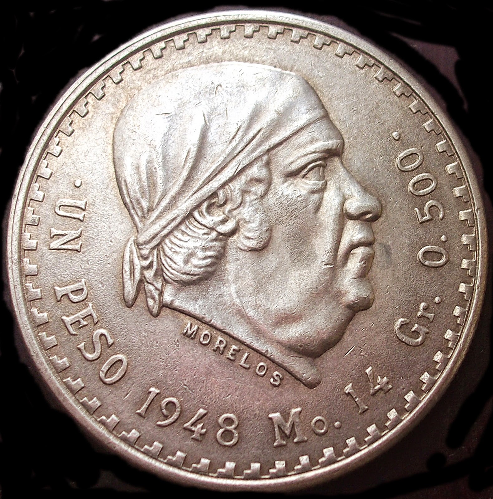 Sintético 94+ Foto Valor De Moneda De Un Peso Morelos 1962 Mirada Tensa