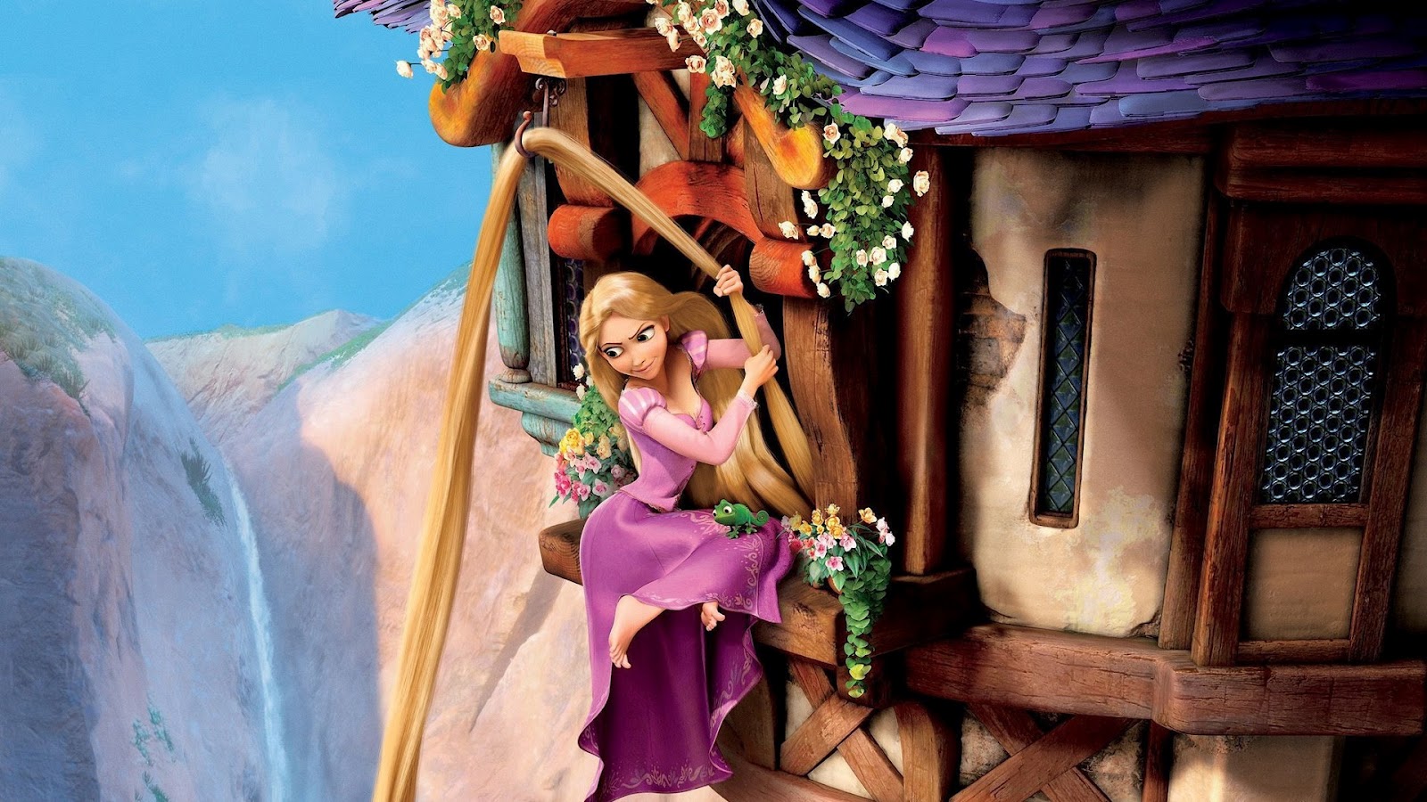 In the Frame Film Reviews Tangled A new take on the Disney formula