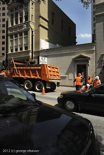 "orange repair vechicles" (c) 2012 george elsasser