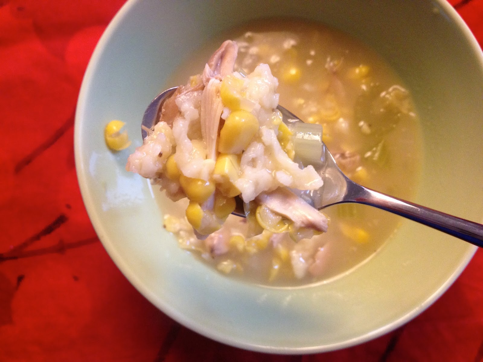 Toasted Cheese For Dinner Chicken Corn Soup