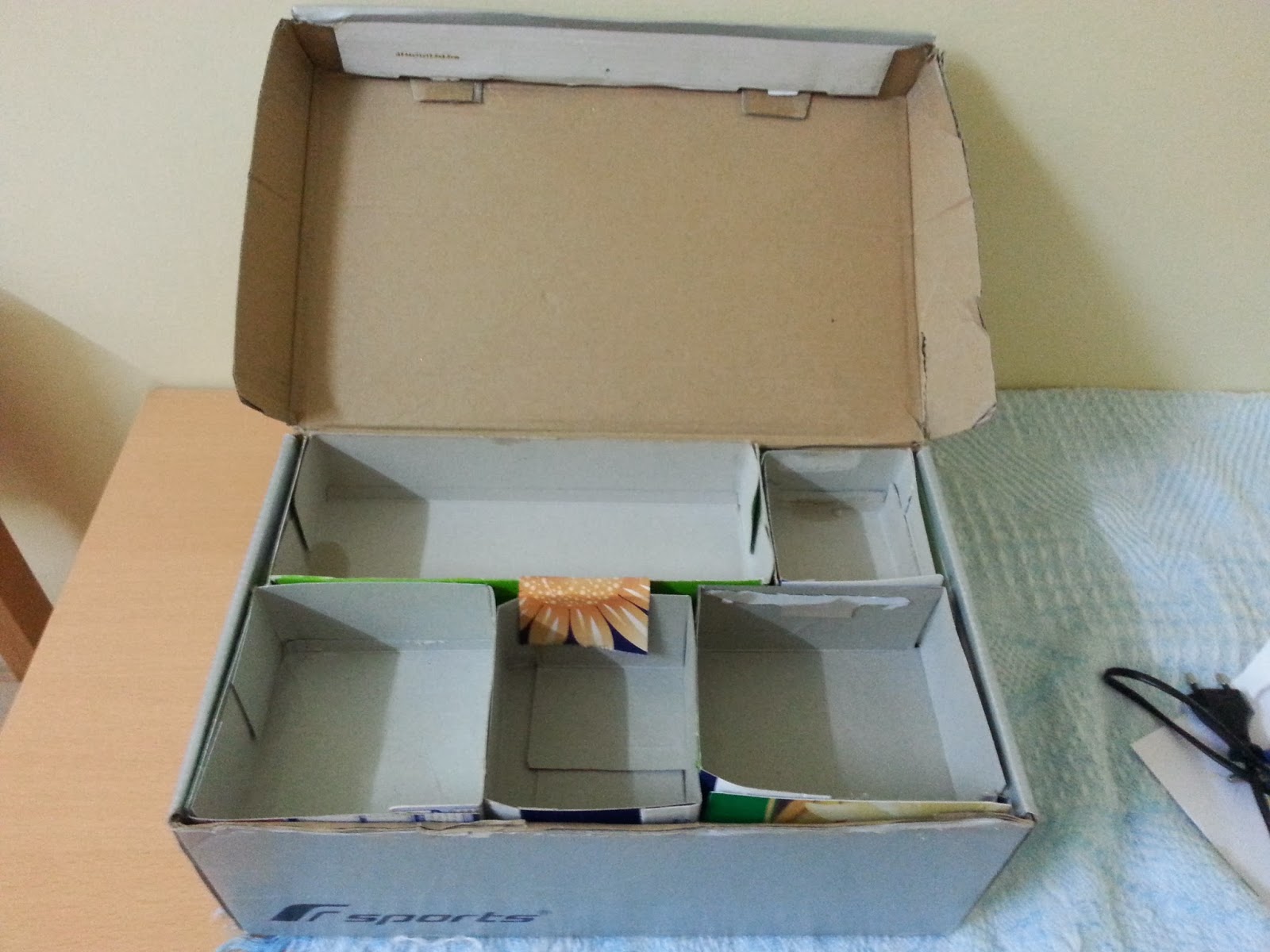 DIY Shoe Box Sewing Basket Simple Mama at Home