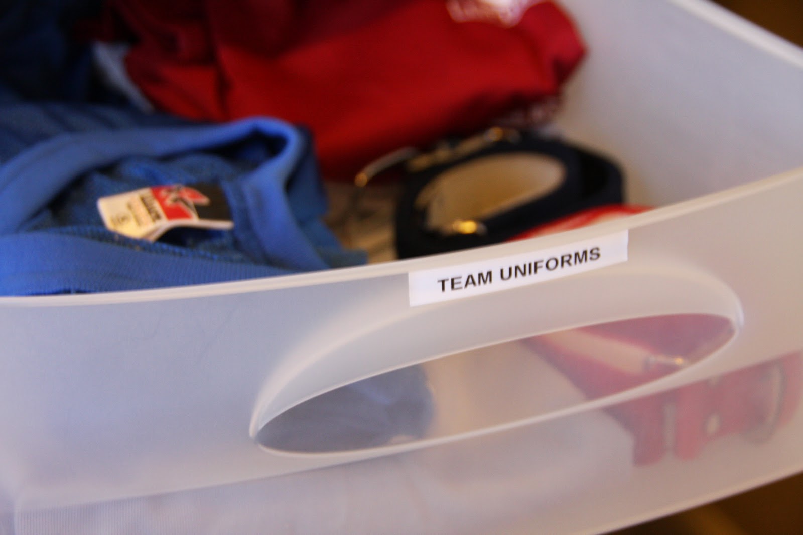 office organizer turned sports gear organizer simply organized