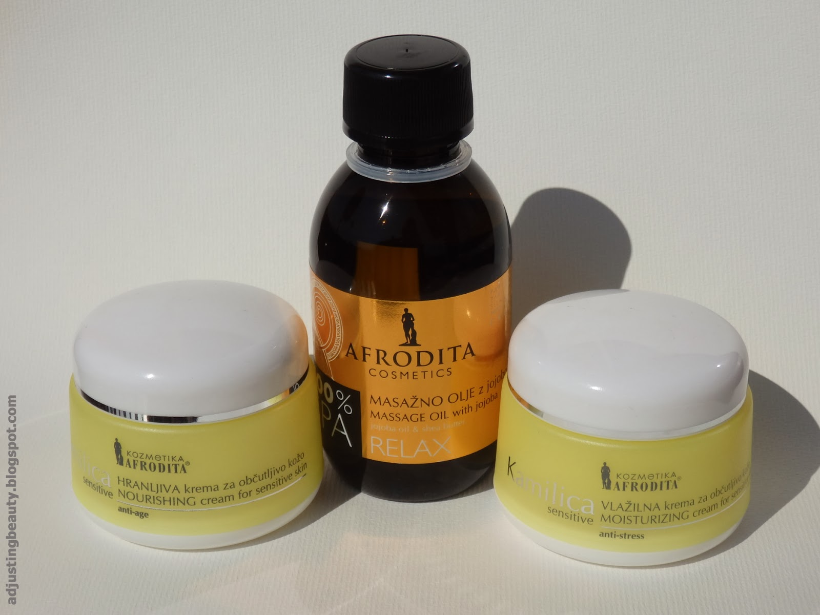 Afrodita Cosmetics Chamomile moisturizing and nourishing cream and