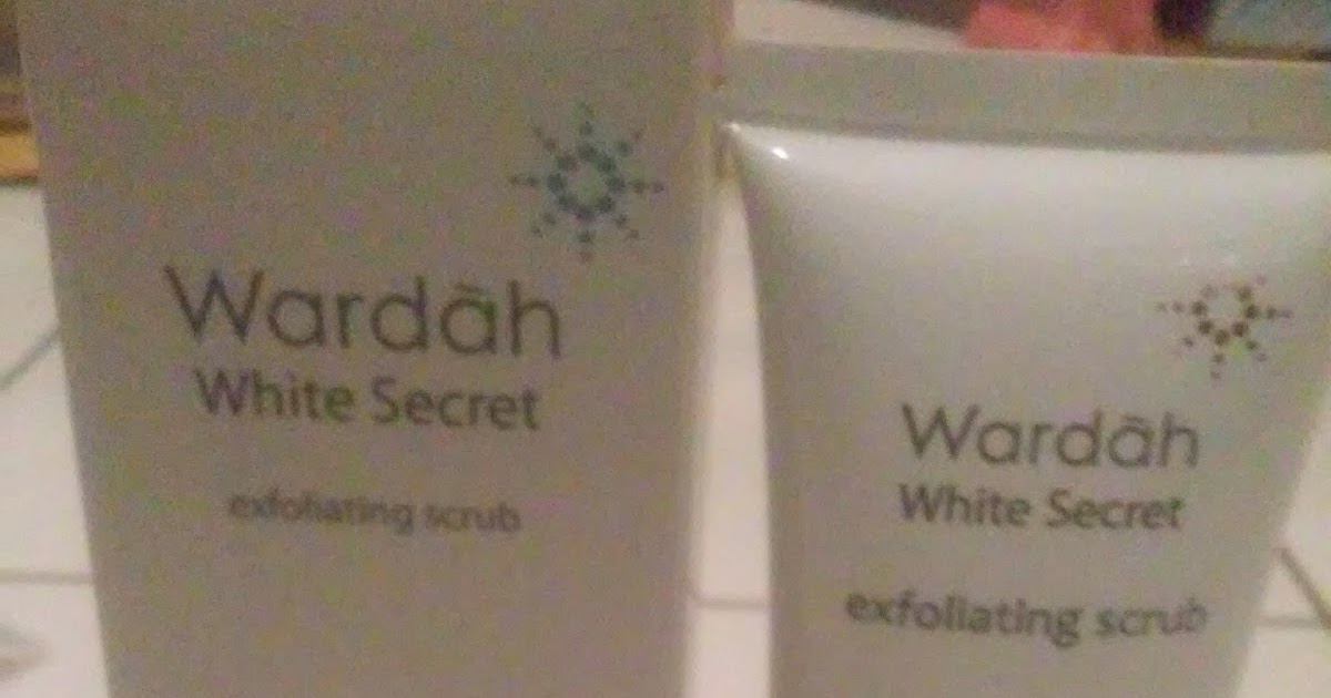 review wardah white secret exfoliating scrub la review wardah white secret exfoliating scrub la