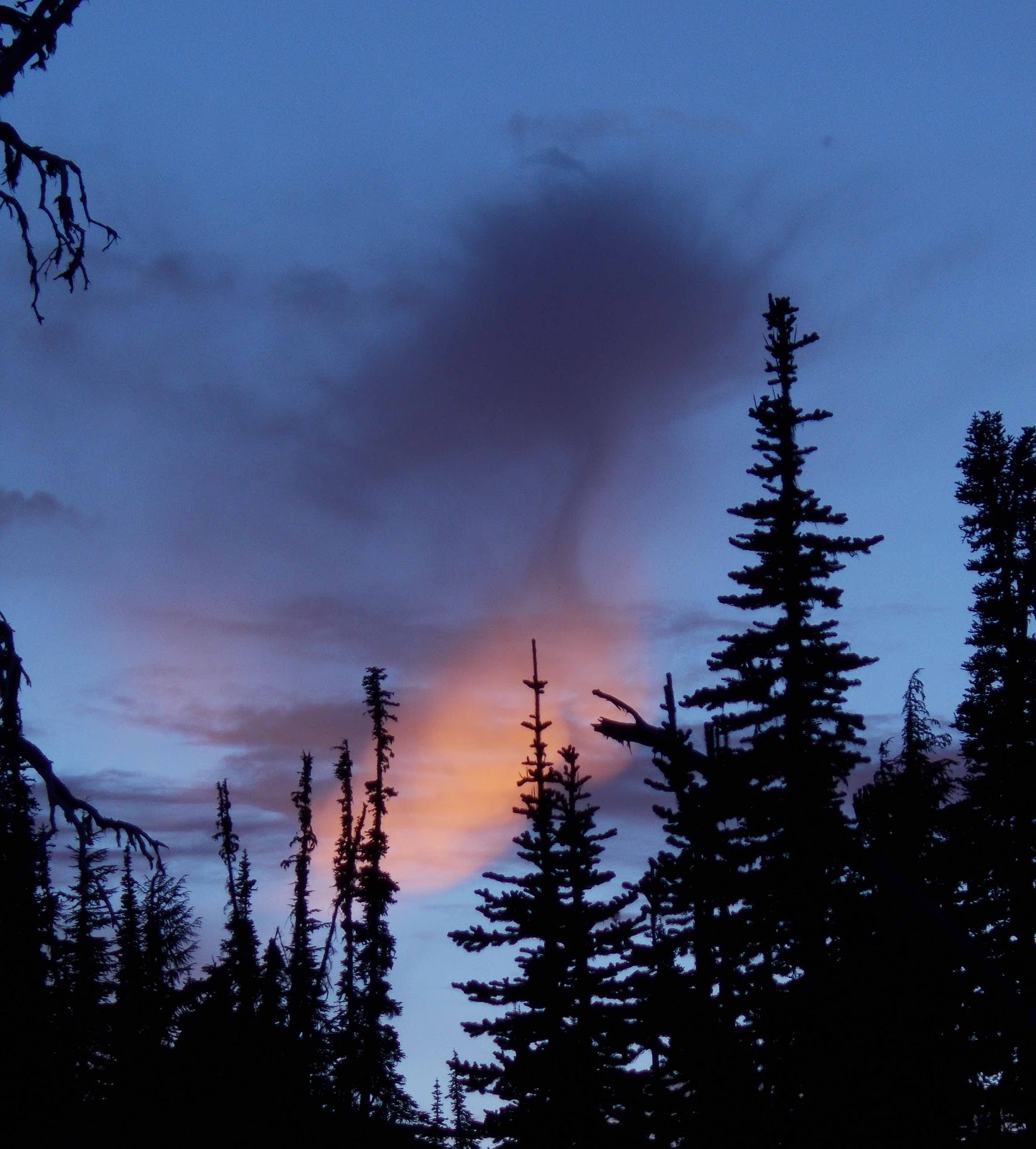 Ingrid on the PCT Washington Section B Trout Lake to White Pass