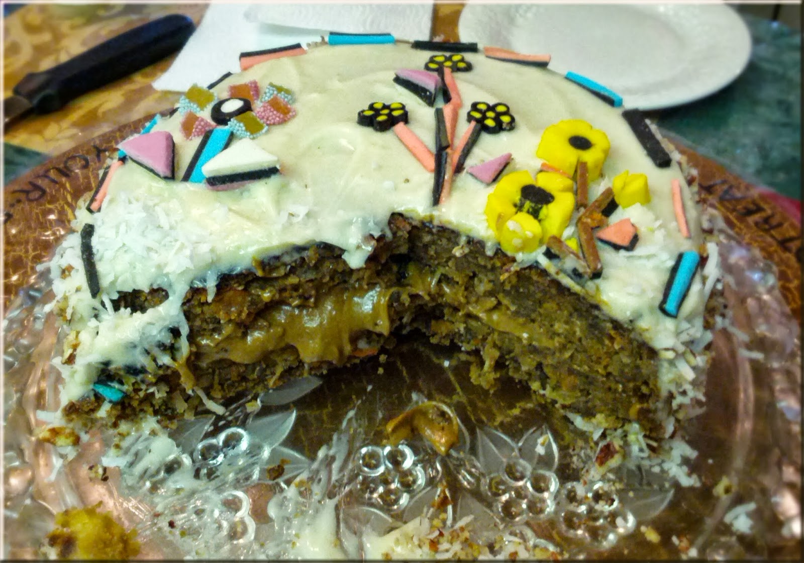 Alisha's Creative Culture RICH Licorice Cake