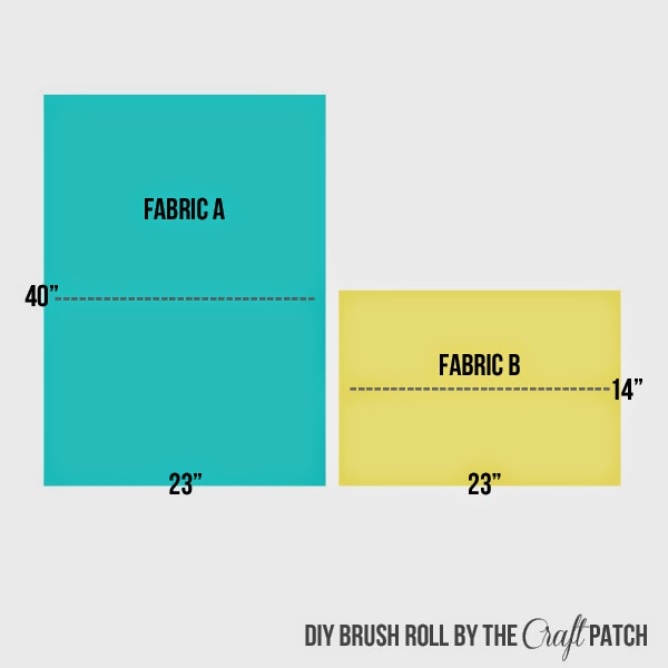 The Craft Patch How To Sew A Brush Roll