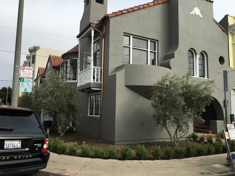 design Exterior Progress Paint and Landscape