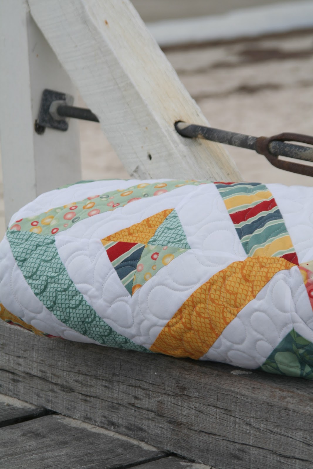 England Street Quilts Summer in the Park Free Jelly Roll Pattern