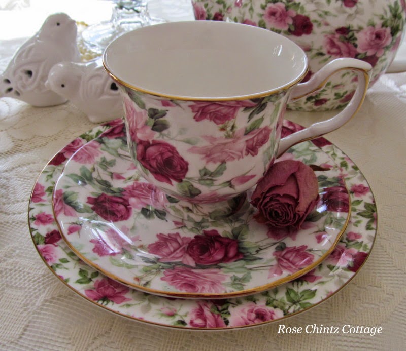 Rose Chintz Cottage A Romantic After Valentines Day Tea