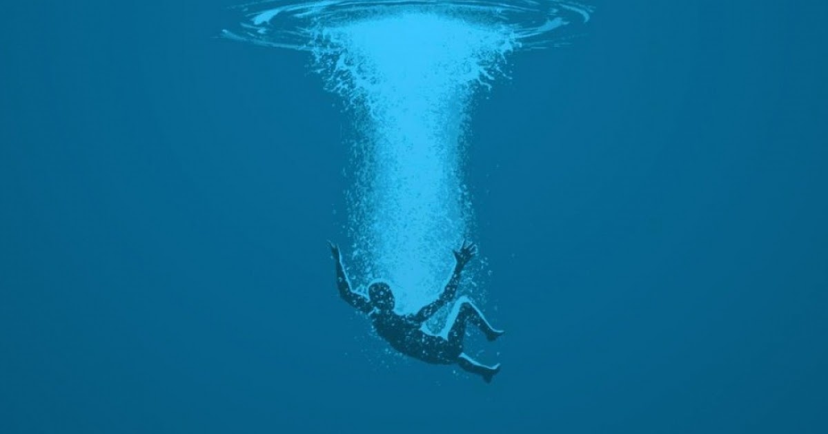 Galaxy Note HD Wallpapers: Man Drowning Blue Water Lockscreen Galaxy