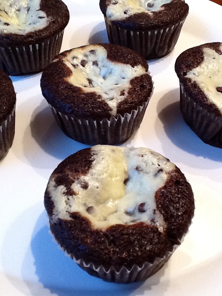 The Gourmet Country Girl Black Bottom Cupcakes