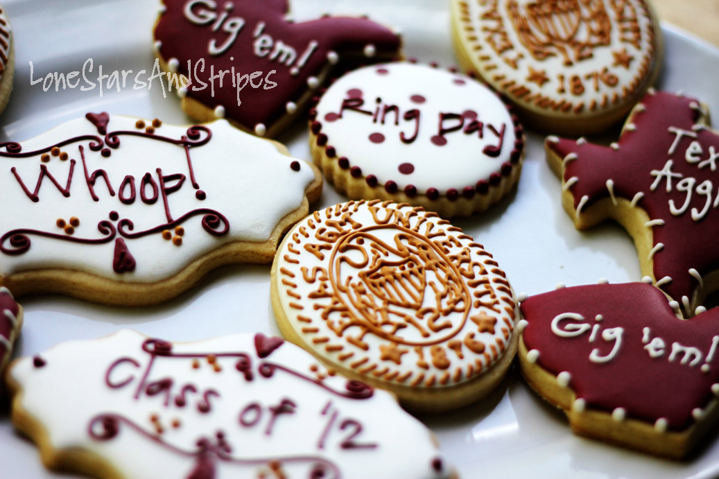 Lone Stars and Stripes { aggie ring day }