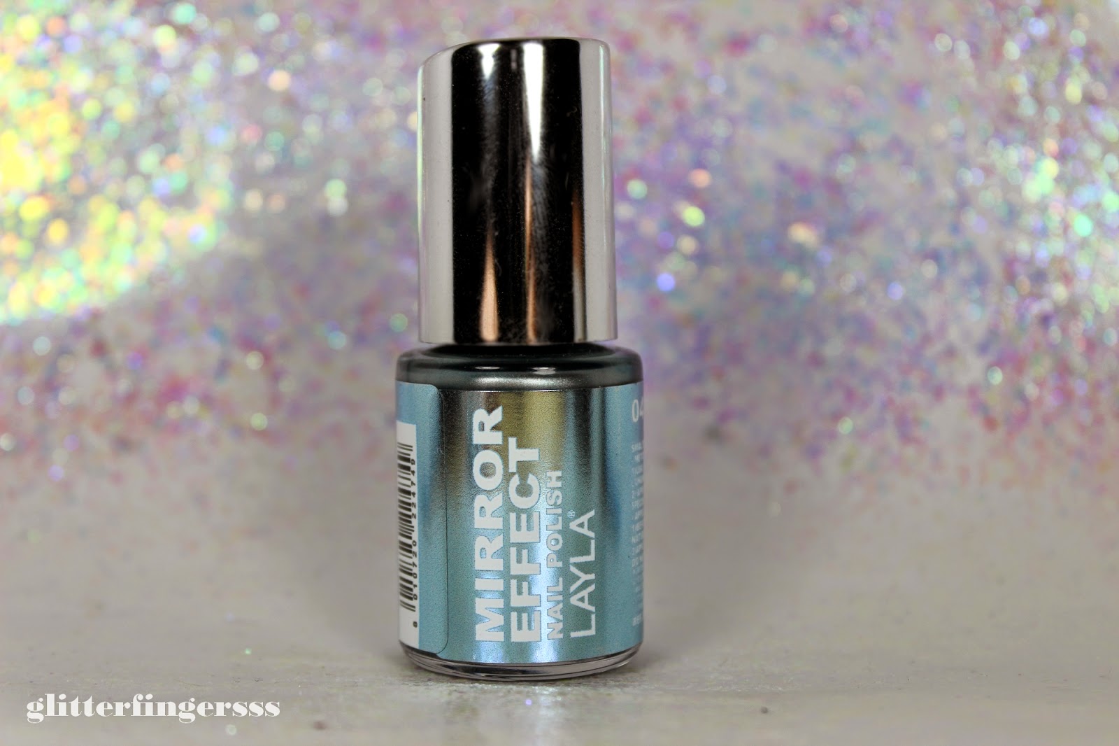 Glitterfingersss in english: SWATCH & REVIEW | Layla Mirror Effect - 04  Titanium Sky