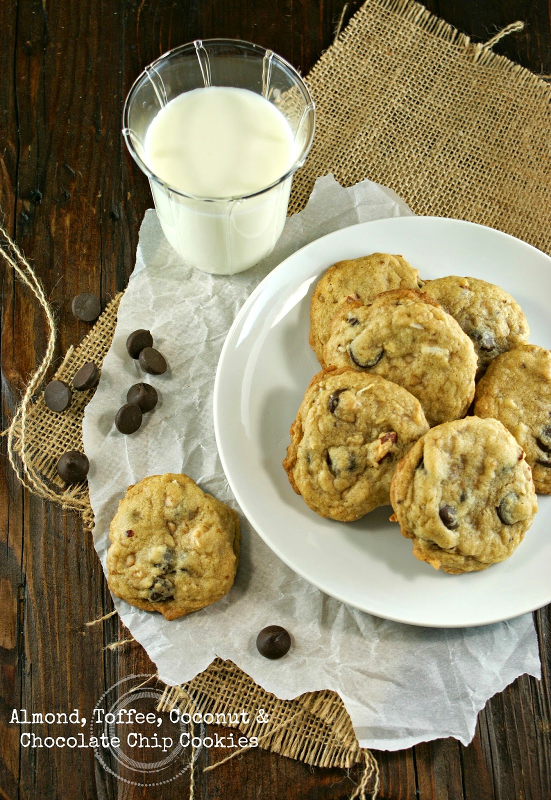 Authentic Suburban Gourmet Almond, Toffee, Coconut & Chocolate Chip