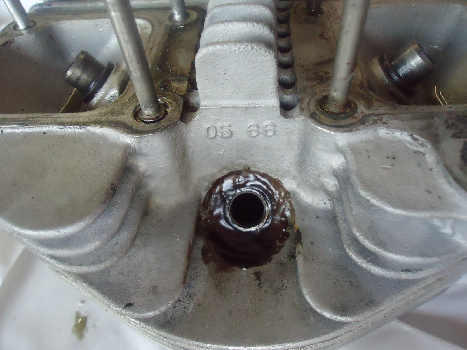 Tear it up, fix it, repeat Front Shovelhead Before and After